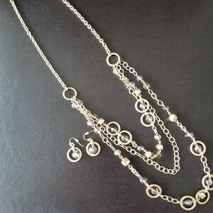 💥4 for $25💥Layered Necklace & Earrings